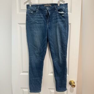 Joe's Jeans Women's Hi Rise Honey Curvy Skinny Ankle Jeans Blue Size 33